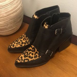 Sam Edelam Circus Leopard Boots